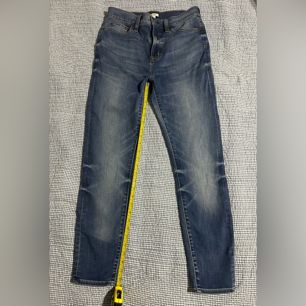 Size 28 J Crew stretch denim jeans.